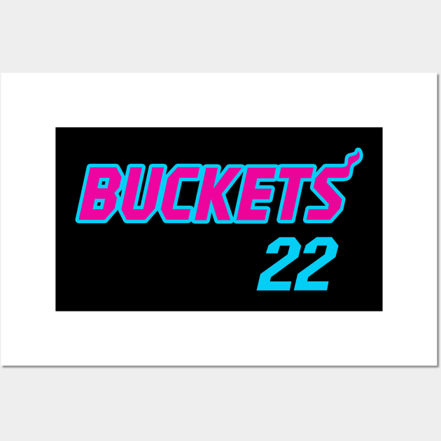 Jimmy Buckets 22 Wall Art by FanSwagUnltd